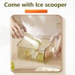 Double-Lid Ice Maker Kit: Leakproof Tray & Insulated Storage Bin - Image 5