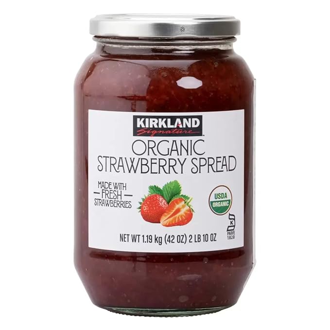 616mrtshd4L._SX679_ Kirkland Signature Organic Strawberry Spread, 42 oz - Image 1