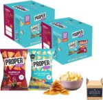 Vegan Lentil Chips Multipack - Barbecue & Salt Vinegar, 32 Snack Packs - Image 2