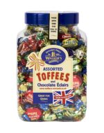 Nonsuch Toffees & Chocolate Éclairs | Assorted British Sweets | 1.25kg