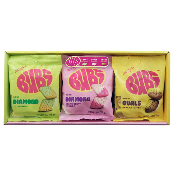 large_1bde73cb-2a1c-4b18-af18-684baac7329e Bub's Swedish Candy Variety Pack, 5.5 oz, 6-count - Image 1