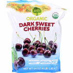 Happy Village Organic Dark Sweet Cherries, 64 oz