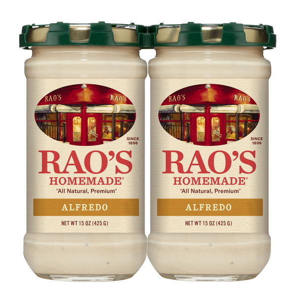 large_5513ce37-a756-4eae-9f5b-652b7177eae6 Rao's Homemade Alfredo Sauce, 15 oz, 2-count - Image 1