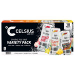 Celsius Sparkling Energy Drink, Vibe Variety Pack, 12 fl oz, 18-count - Image 2