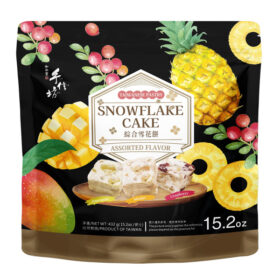 Taiwanese Pastry Snowflake Cake, Assorted Flavors, 15.2 oz