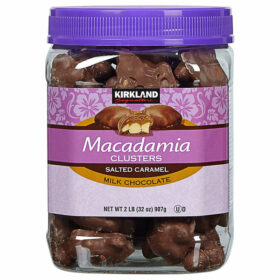 Kirkland Signature Macadamia Clusters, Salted Caramel & Milk Chocolate, 32 oz