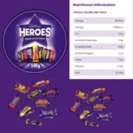 C'bury Heroes Assorted Chocolate Tub 550g - Image 4